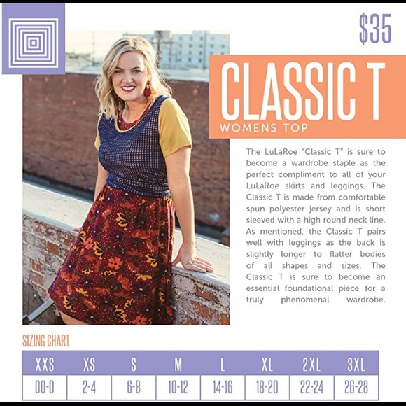 Lularoe Classic T Size S - Picture 6 of 7